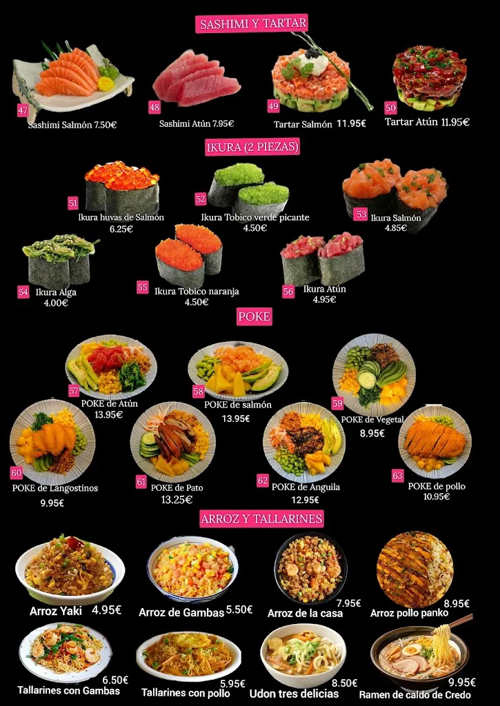 Menu_Du Sushi bar_Alcantarilla_image_1