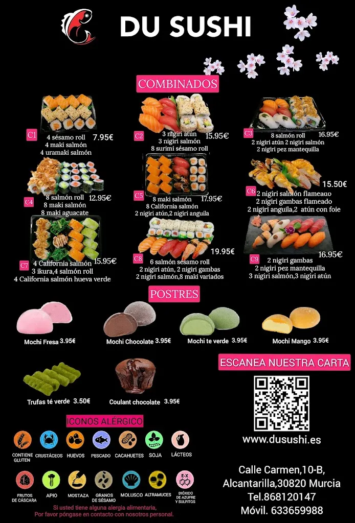 Menu_Du Sushi bar_Alcantarilla_image_2