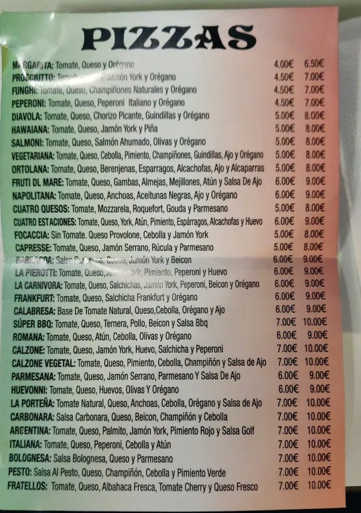 Menu_La Pierotti Pizzería - Alcantarilla_Alcantarilla_image_1