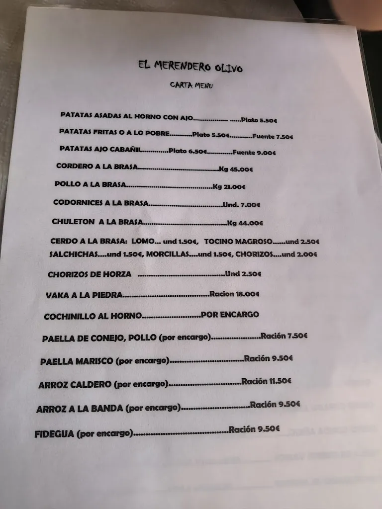 Merendero El Olivo_Alcantarilla_menu_image_1