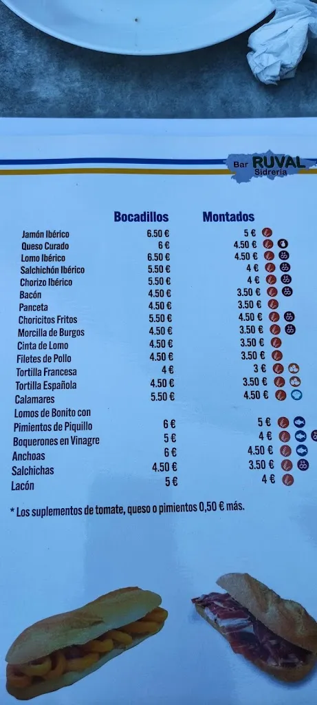 Menu_Ruval Cider and Restaurant_Barrio de la Concepción_image_3