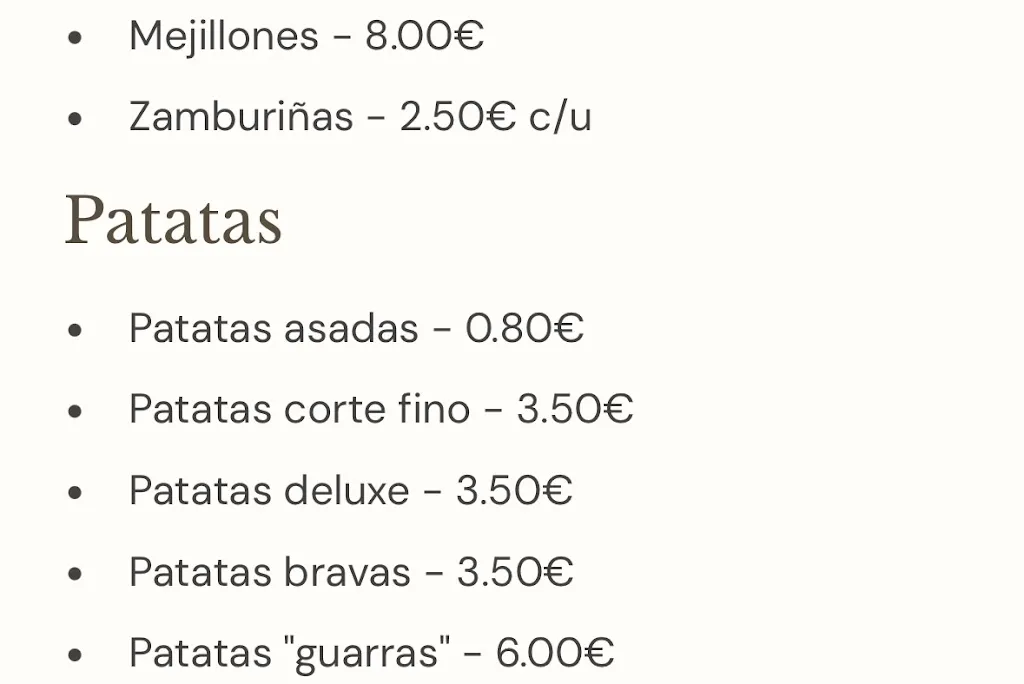 Menu_Buen Rollo🤟🏻bar_Beniel_immagine_3