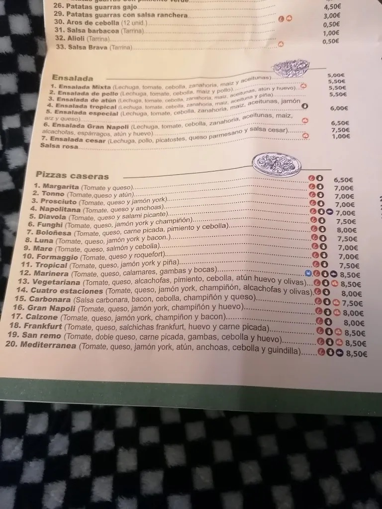 Menu_Pizzería Gran Napoli_Beniel_image_4