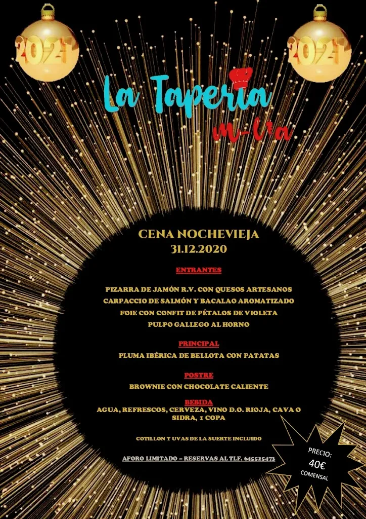 Menu_Bar La Tapería m-lía_Beniel_image_1