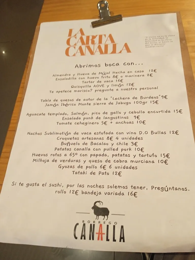Menu_Borrego Canalla_Bullas_image_1