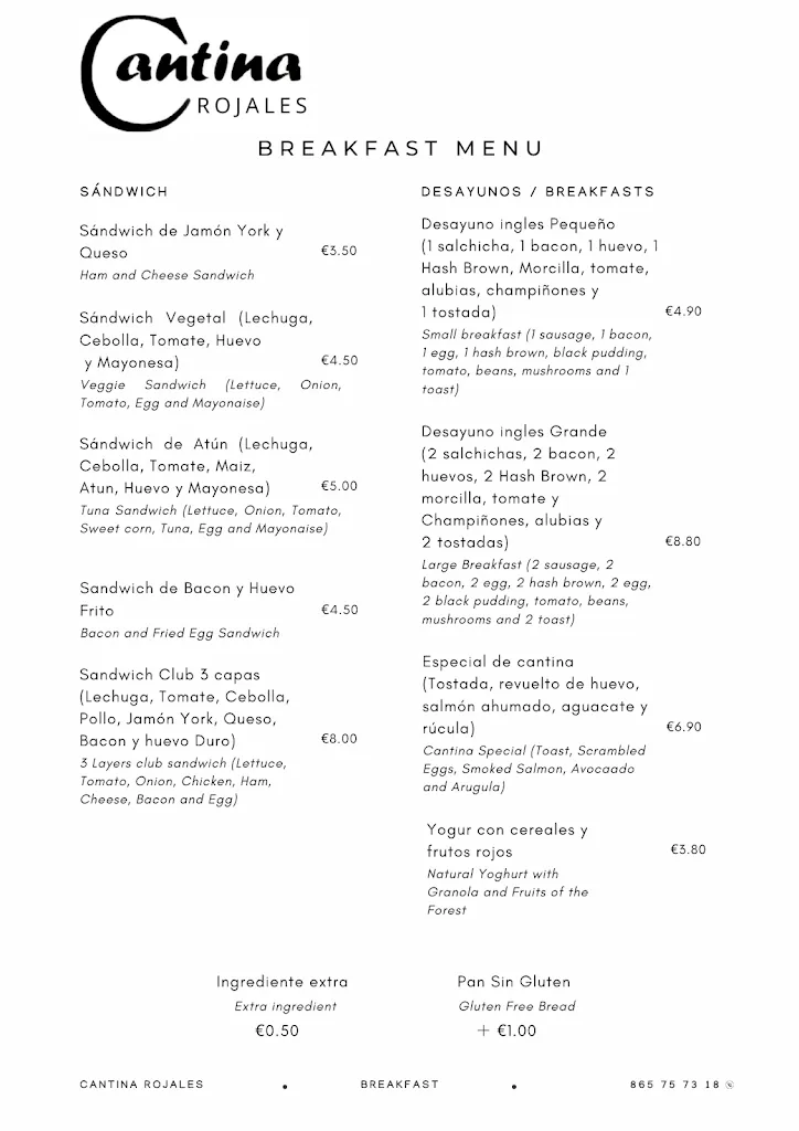 Menu_Cantina Rojales_Rojales_image_3