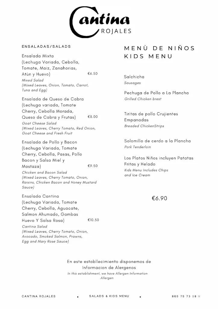 Menu_Cantina Rojales_Rojales_image_4