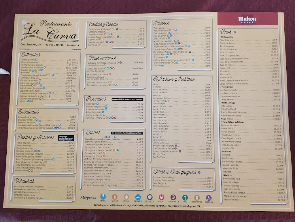 Menu_Restaurante La Curva_Calasparra_image_3