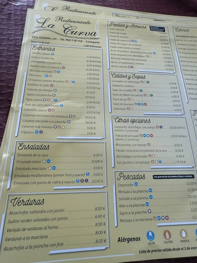 Menu_Restaurante La Curva_Calasparra_image_4