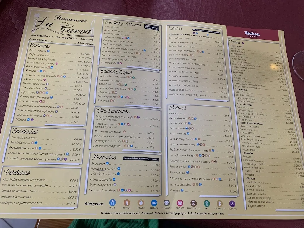 aelwen hughes_Restaurante La Curva_Calasparra_review