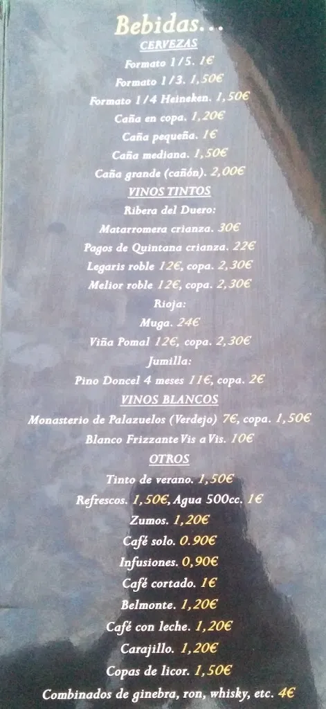 Menu_Bar La Esquinica_Calasparra_image_1