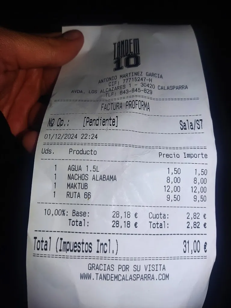 Lucia VΔlls_Tandem Calasparra_Calasparra_review