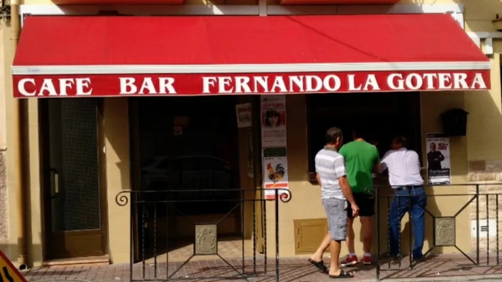 Bar Fernando La Gotera restaurant in Calasparra
