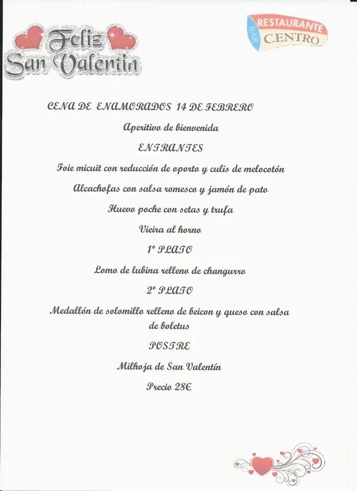 Menu_Bar Restaurante CENTRO_Calasparra_image_1