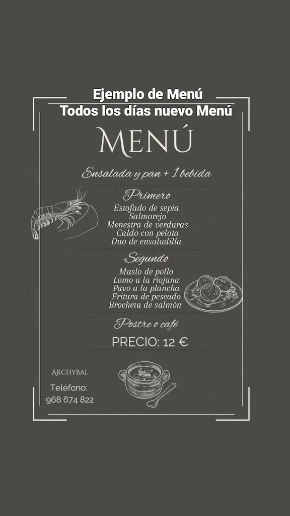 Menu_Restaurante Archybal_Archena_image_1