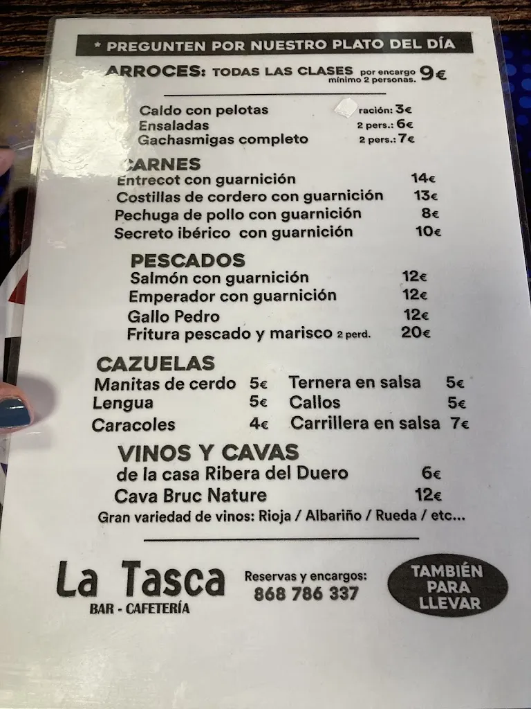Menu_Restaurante LA TASCA_Archena_image_2