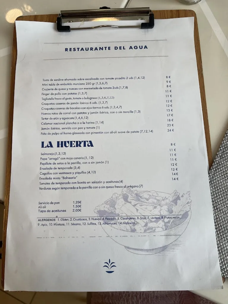 Menu_El Agua Restaurant_Archena_immagine_3