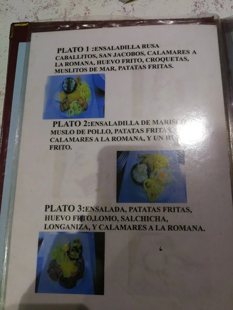 Menu_La Chula_Archena_image_1