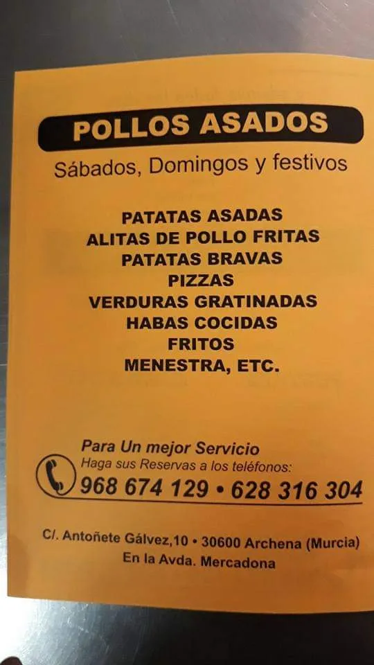 Menu_Comidas Ginesa_Archena_image_2