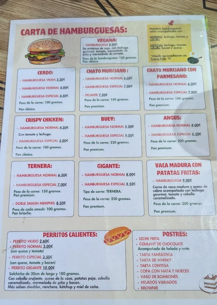 Menu_Hamburguesería Memphis_Archena_image_2