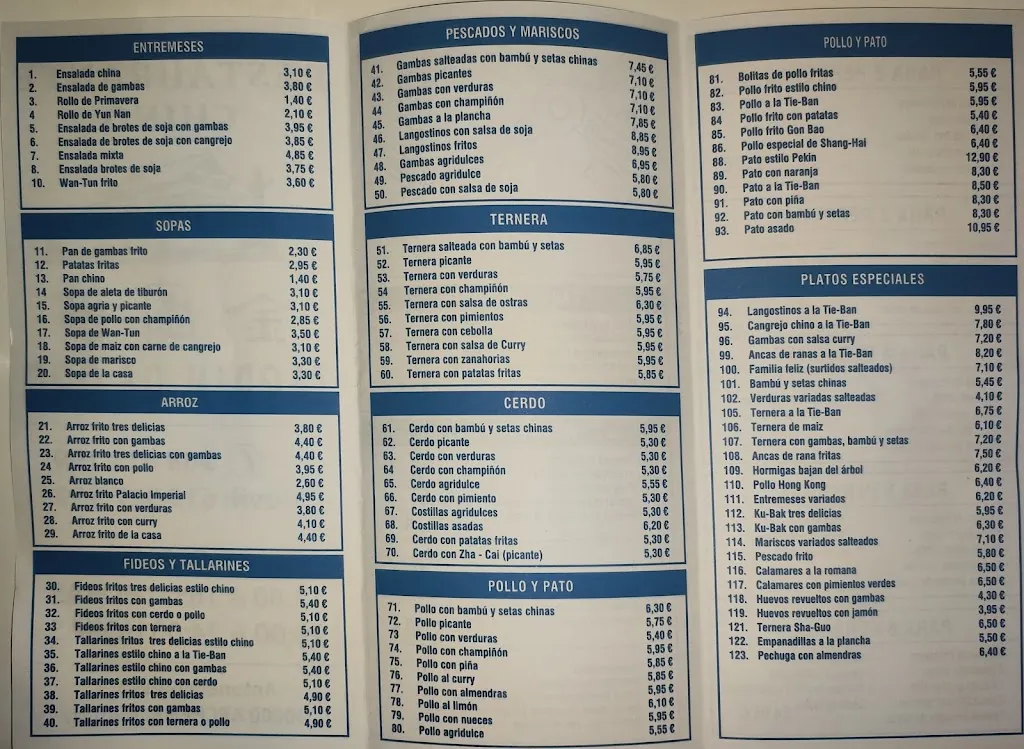 Menu_RESTAURANTE CHINO JARDÍN DE ORO._Archena_image_1