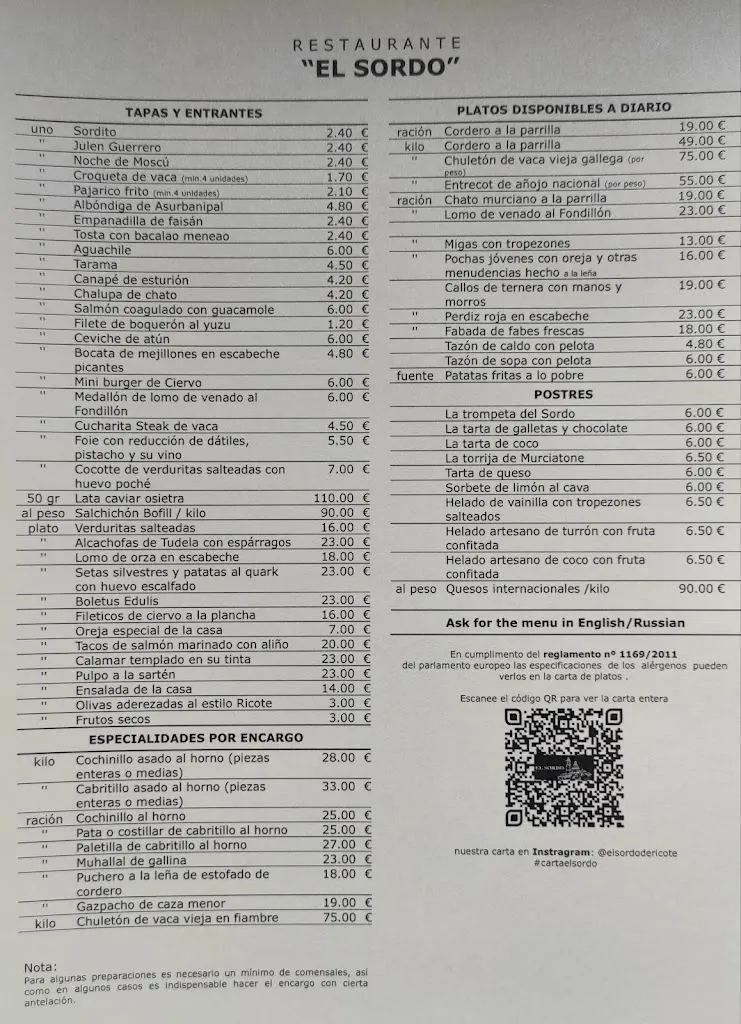 Menu_Restaurante El Sordo_Archena_image_4