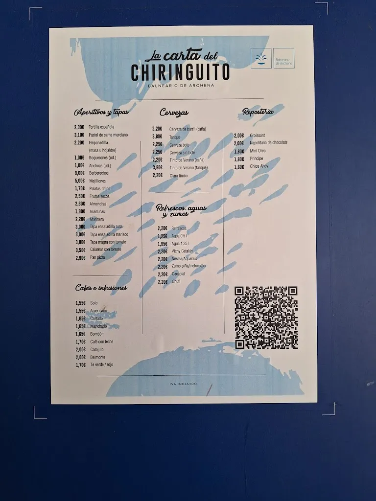 Menu_Snack Bar la piscina_Archena_image_1