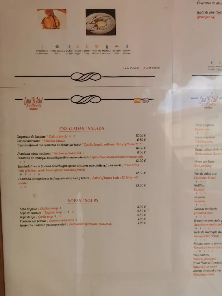 Menu_RESTAURANTE CASA EL LOBO_Alhama de Murcia_image_3