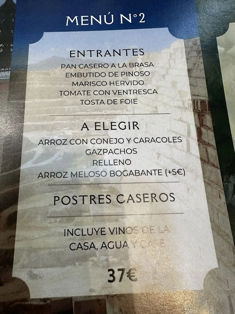 Menu_Restaurante La Torre_Pinós el/Pinoso_image_2
