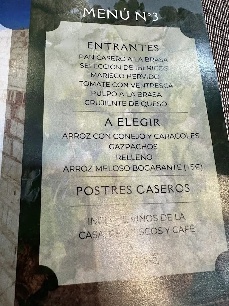 Menu_Restaurante La Torre_Pinós el/Pinoso_image_3
