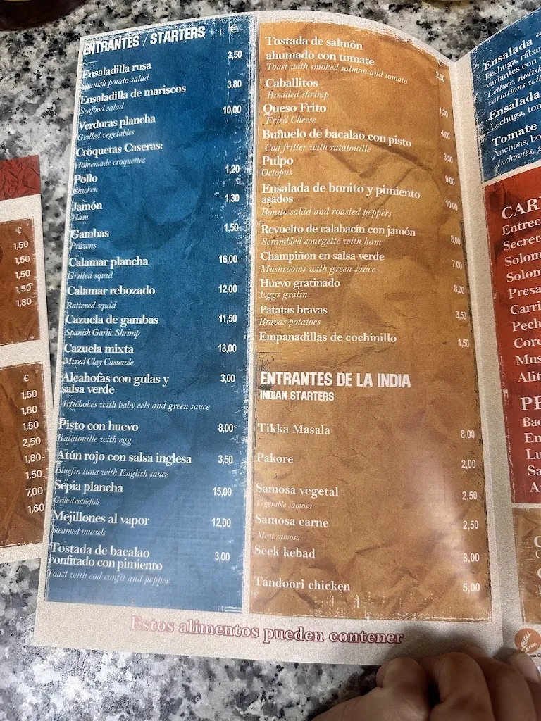 Menu_El laurel_Alhama de Murcia_image_4