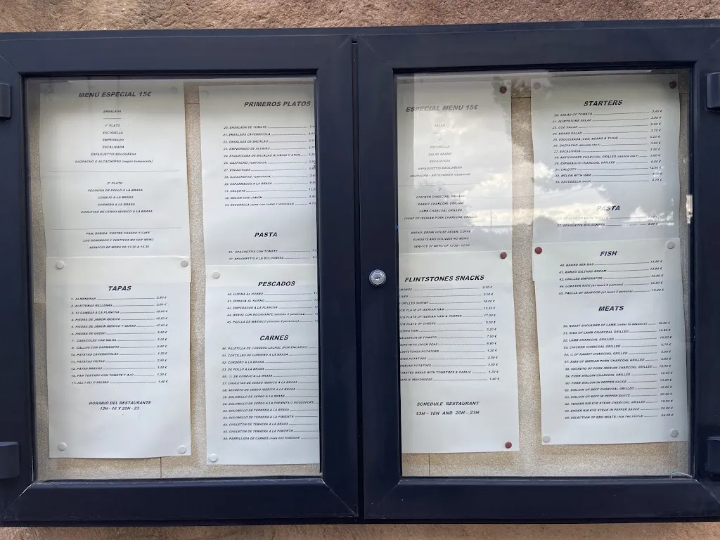 Menu_Restaurante La Caverna_Alhama de Murcia_image_1