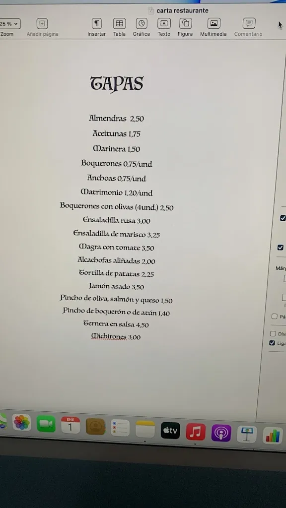 Menu_Restaurante La Caverna_Alhama de Murcia_image_4