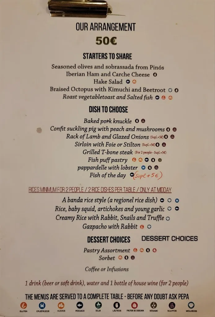 Menu_Restaurant El Racó Pere i Pepa_Pinós el/Pinoso_image_3