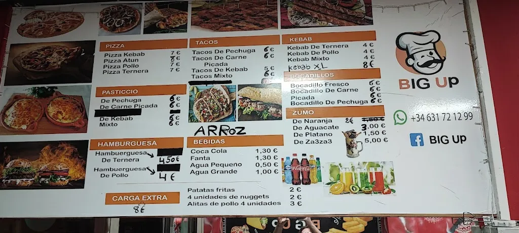 BIG UP حلال_Alhama de Murcia_menu_image_1