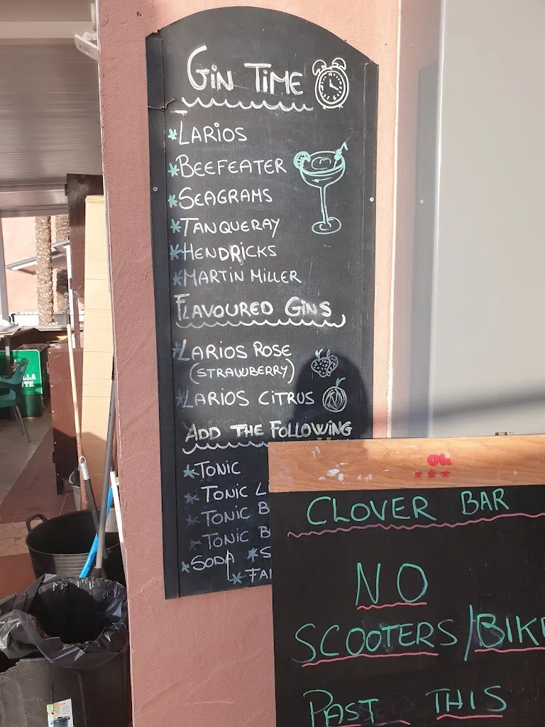 Menu_The Clover, Condado de Alhama_Alhama de Murcia_image_2