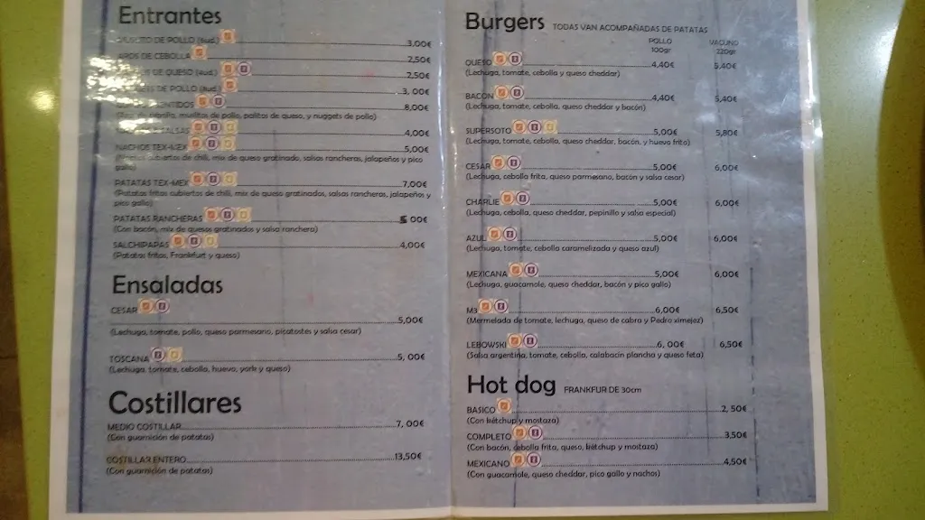 Menu_Crepe & Burger Bar 5 Sentidos_Alhama de Murcia_immagine_1