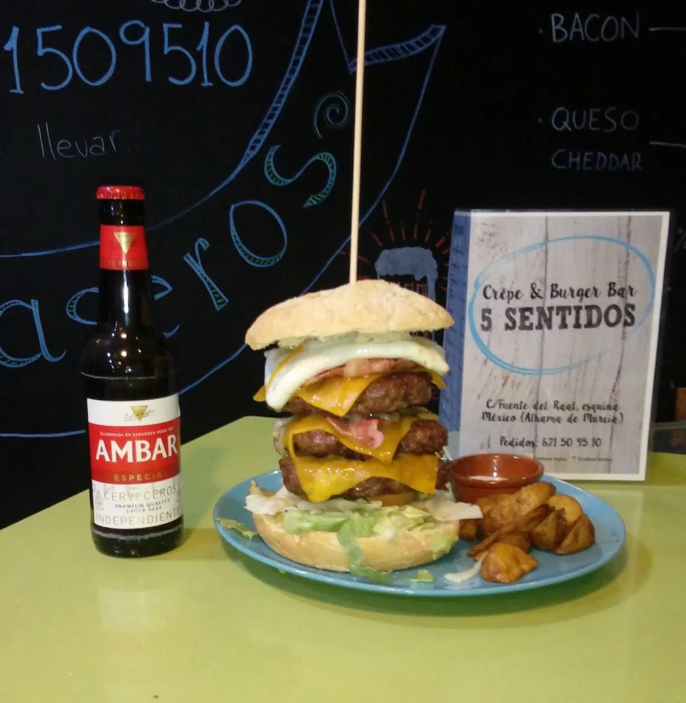 Menu_Crepe & Burger Bar 5 Sentidos_Alhama de Murcia_immagine_7