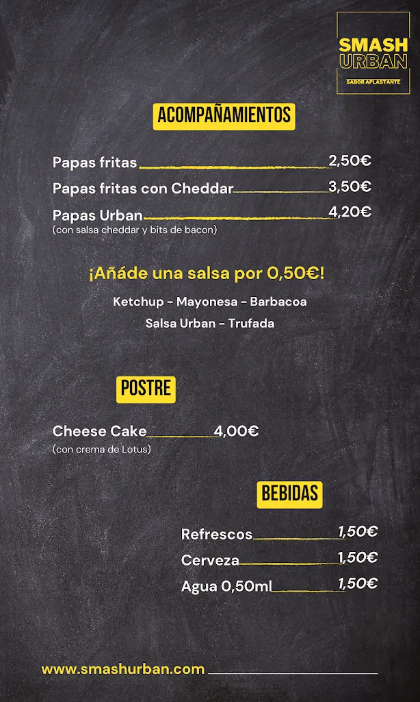 Menu_The Urban Burger_Alhama de Murcia_image_3