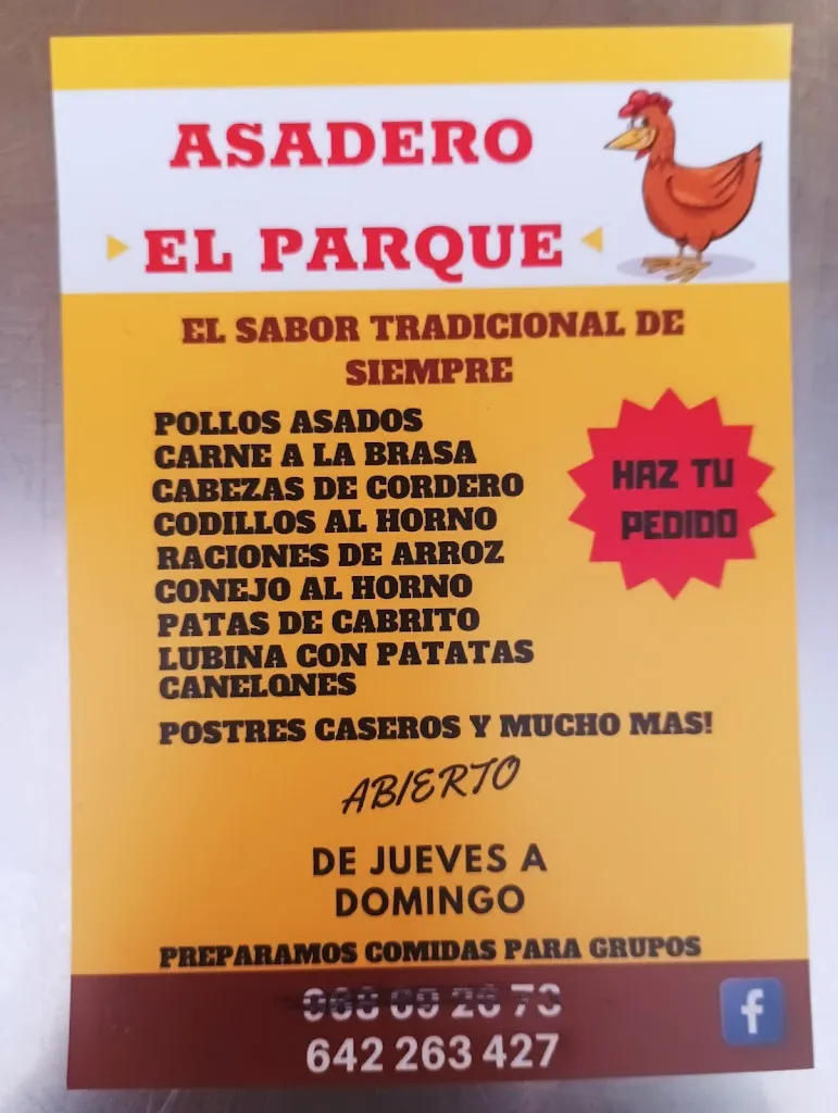 Menu_Asadero EL PARQUE_Ceuti_image_4