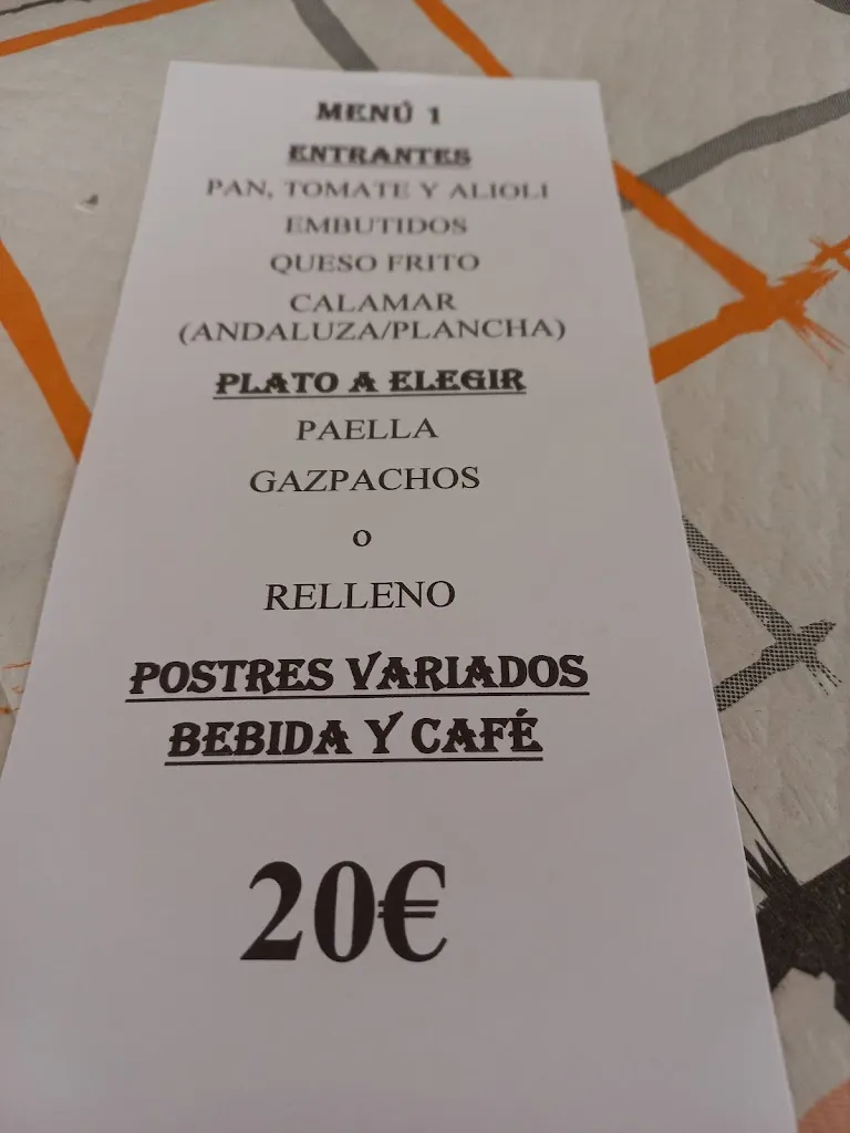 Menu_Restaurante El Poli_Pinós el/Pinoso_image_2
