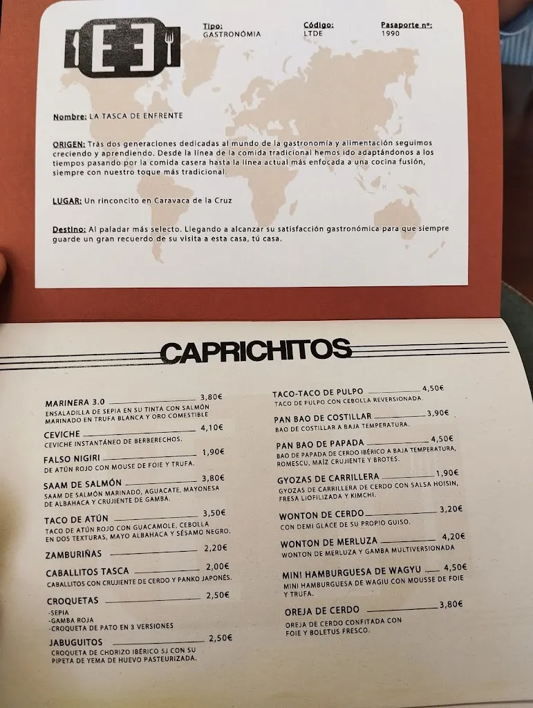 Menu_La Tasca de Enfrente_Caravaca_image_2