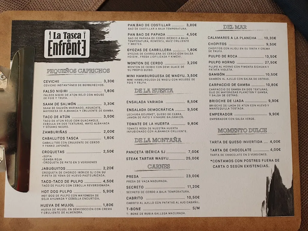 Menu_La Tasca de Enfrente_Caravaca_image_3