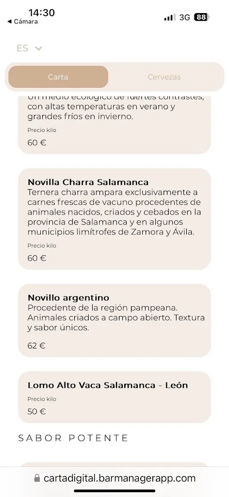 Menu_La Despensa del Peregrino_Caravaca_image_3