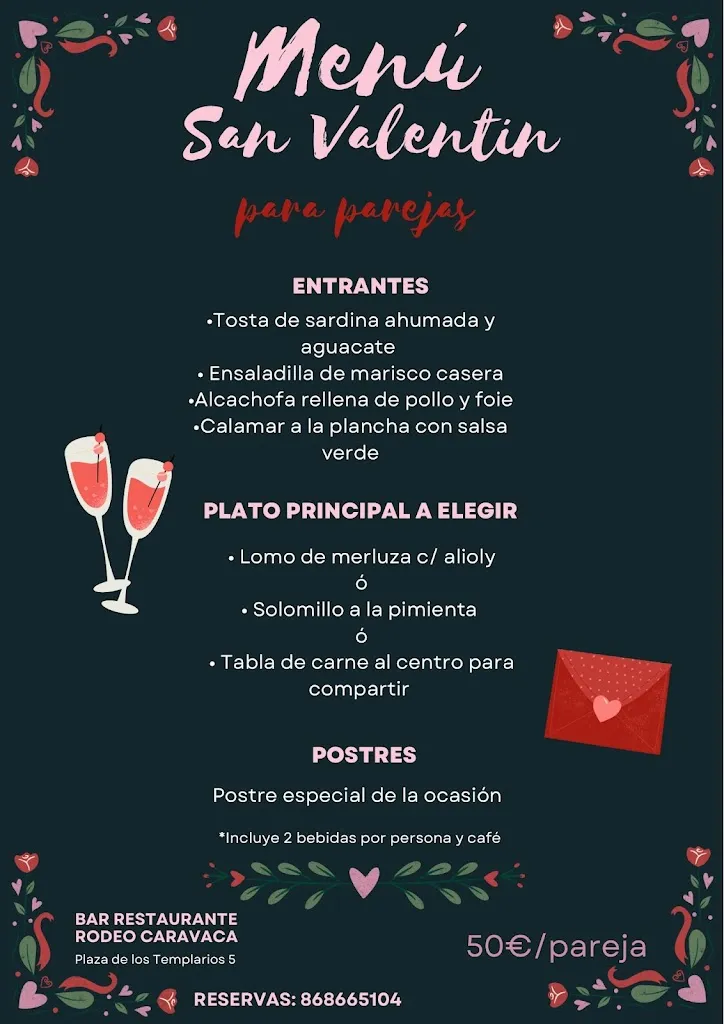 Menu_Bar Restaurante Rodeo_Caravaca_image_2