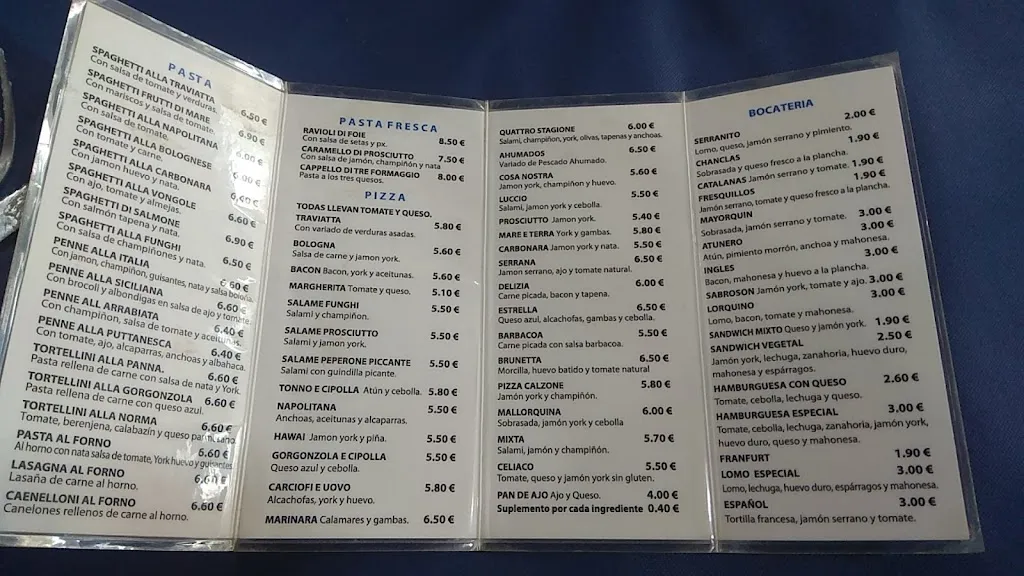 Menu_La Traviatta_Caravaca_image_1