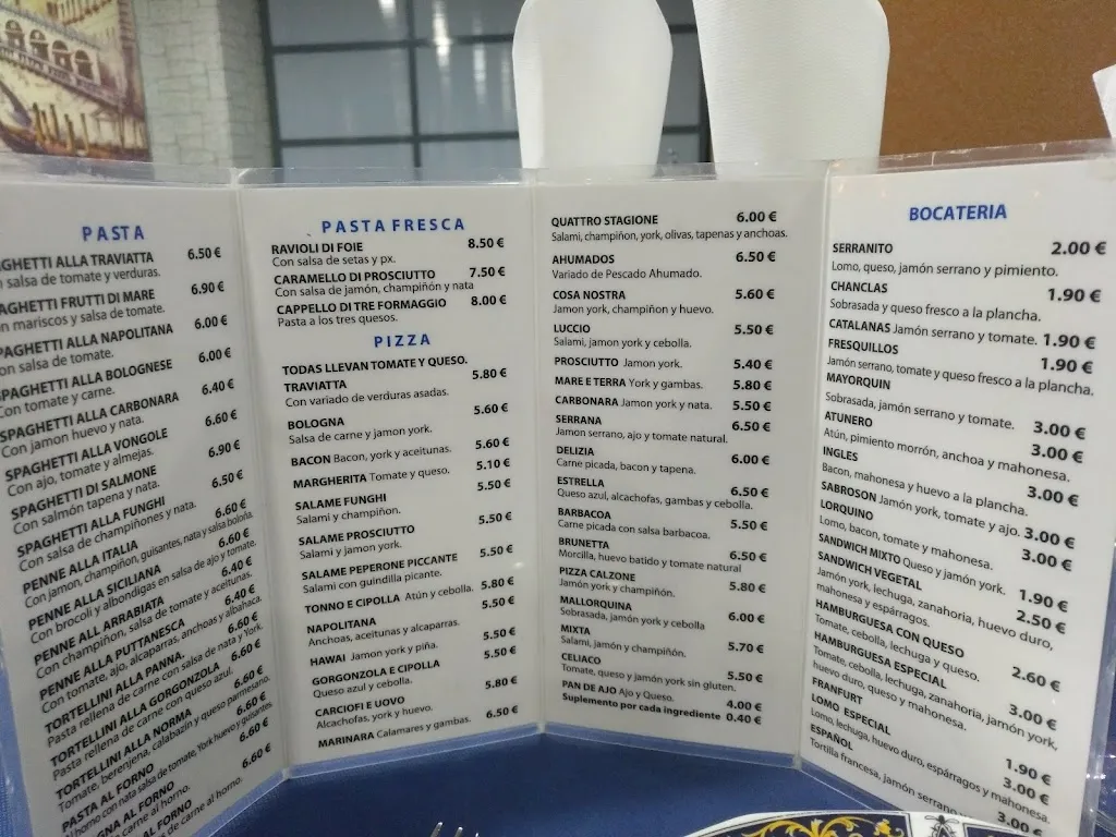 Menu_La Traviatta_Caravaca_image_4