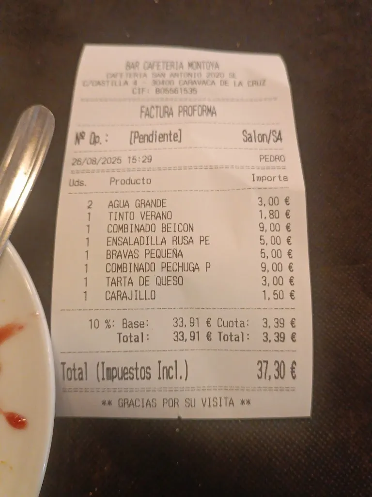 Oscar Colell_Bar Montoya_Caravaca_review