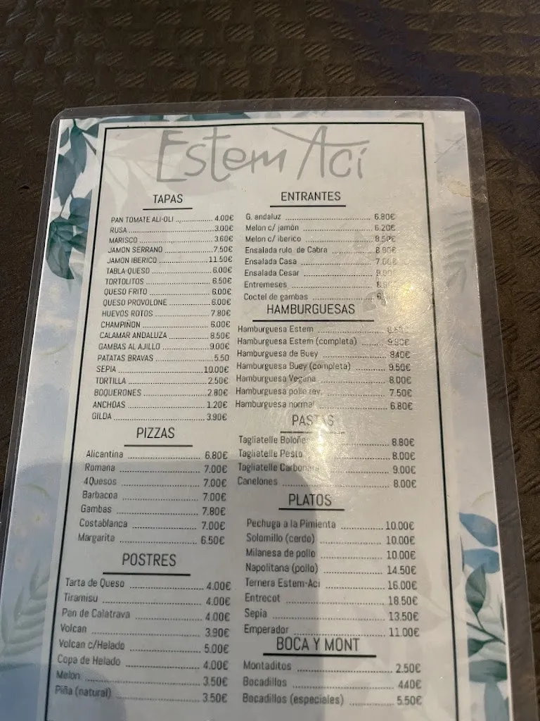 Menu_Restaurante Estem Ací 👍_Pinós el/Pinoso_image_2