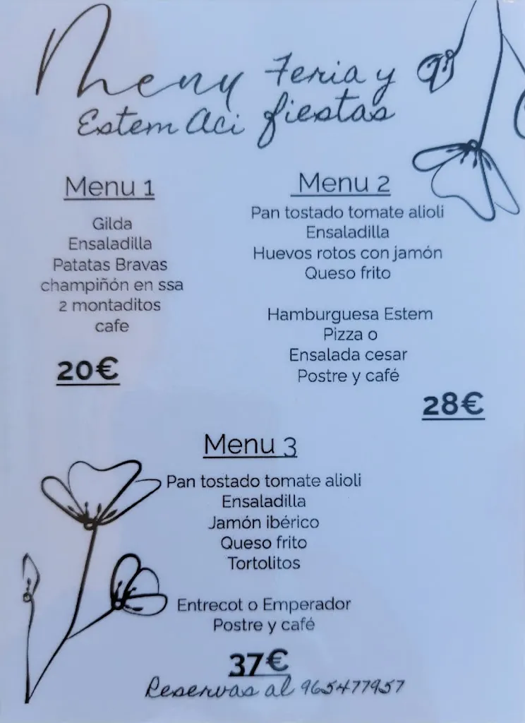 Menu_Restaurante Estem Ací 👍_Pinós el/Pinoso_image_4